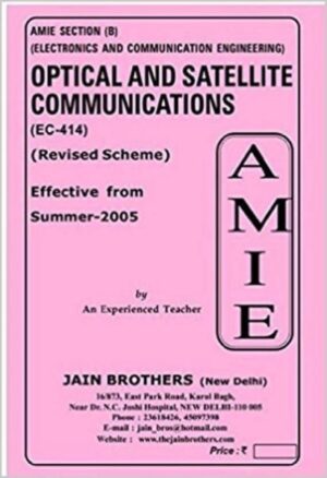AMIE-Section (B) Optical And Satellite Communication (EC-414) Electronics And Communication Engineering Solved And Unsolved Paper