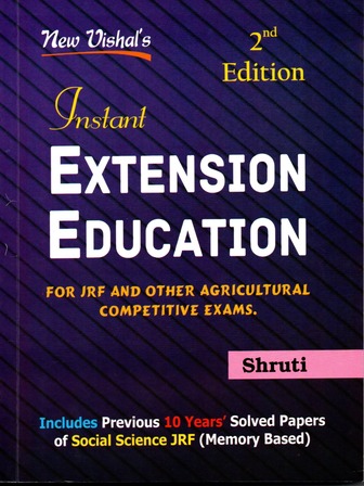 Instant Extension Education for JRF And Other Agricultural Competitive Exams.