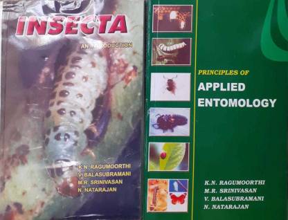 Insecta an Introduction And Principle of Applied Entomology - Set of 2 Books