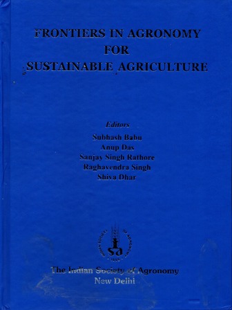 Frontiers in Agronomy for Sustainable Agriculture