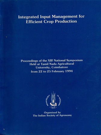 Integrated Input Management for Efficient Crop Production